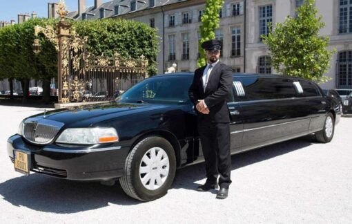 Location limousine Lincoln Town Car noire